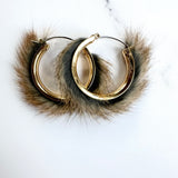 Squirrel Medium Hoops