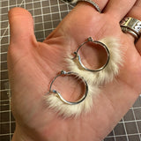 Ermine Silver Tiny Hoops