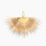 Marten Gold Fan Earrings