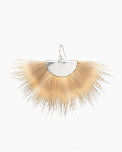 Marten Silver Fan Earrings