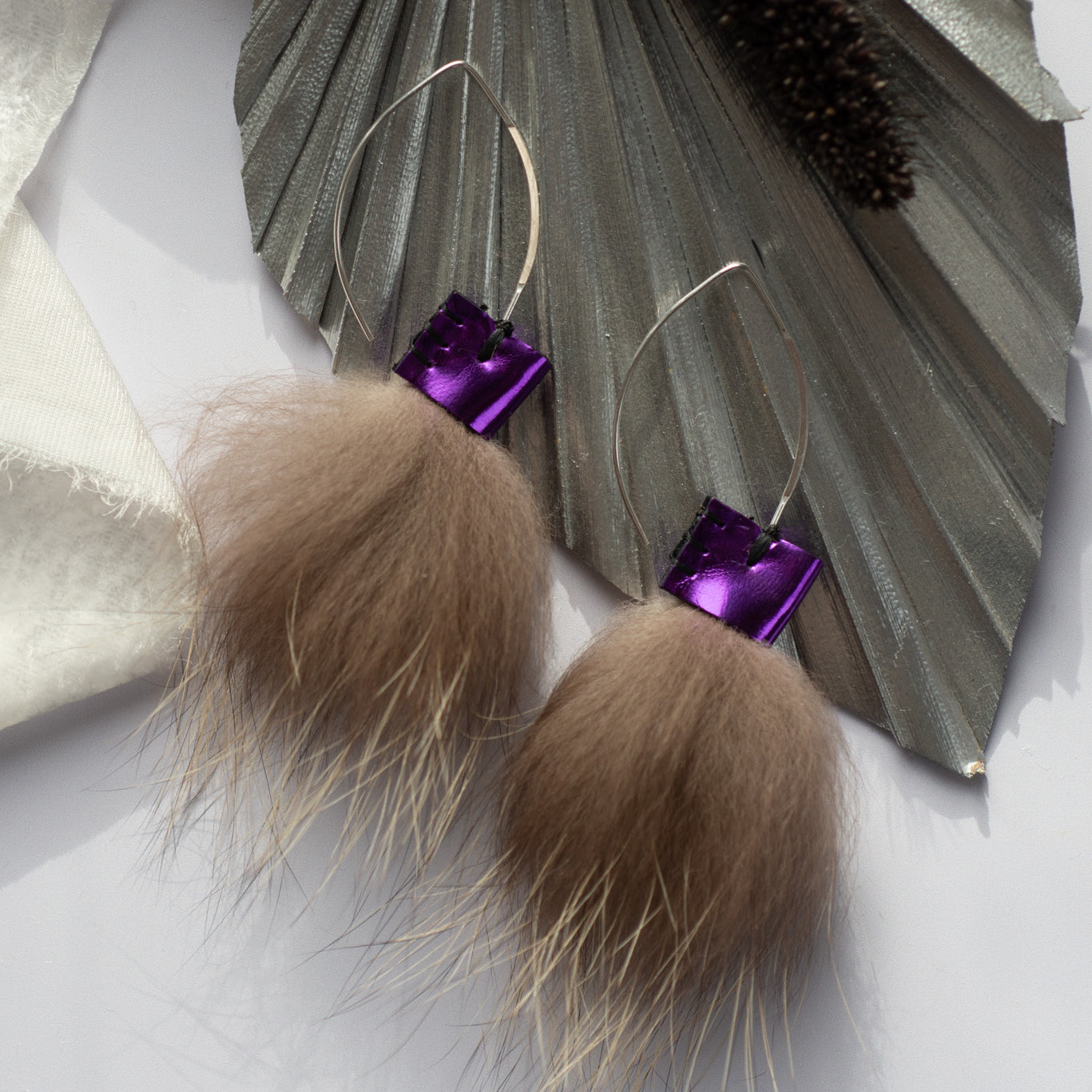 Limited Edition Ear Hooks - Purple