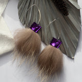 Limited Edition Ear Hooks - Purple