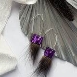 Limited Edition Ear Hooks - Purple