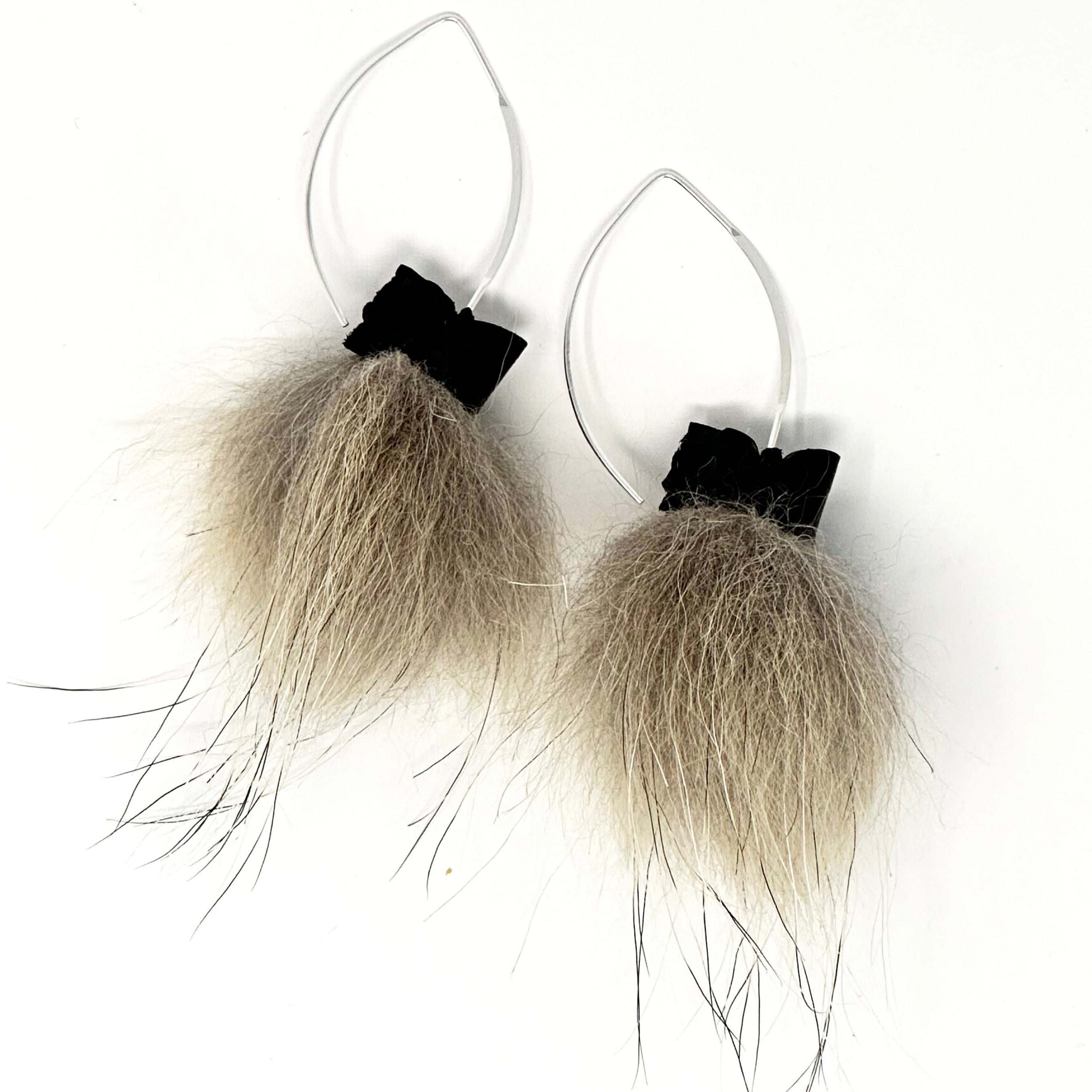 Wolf Marquise Ear Hooks