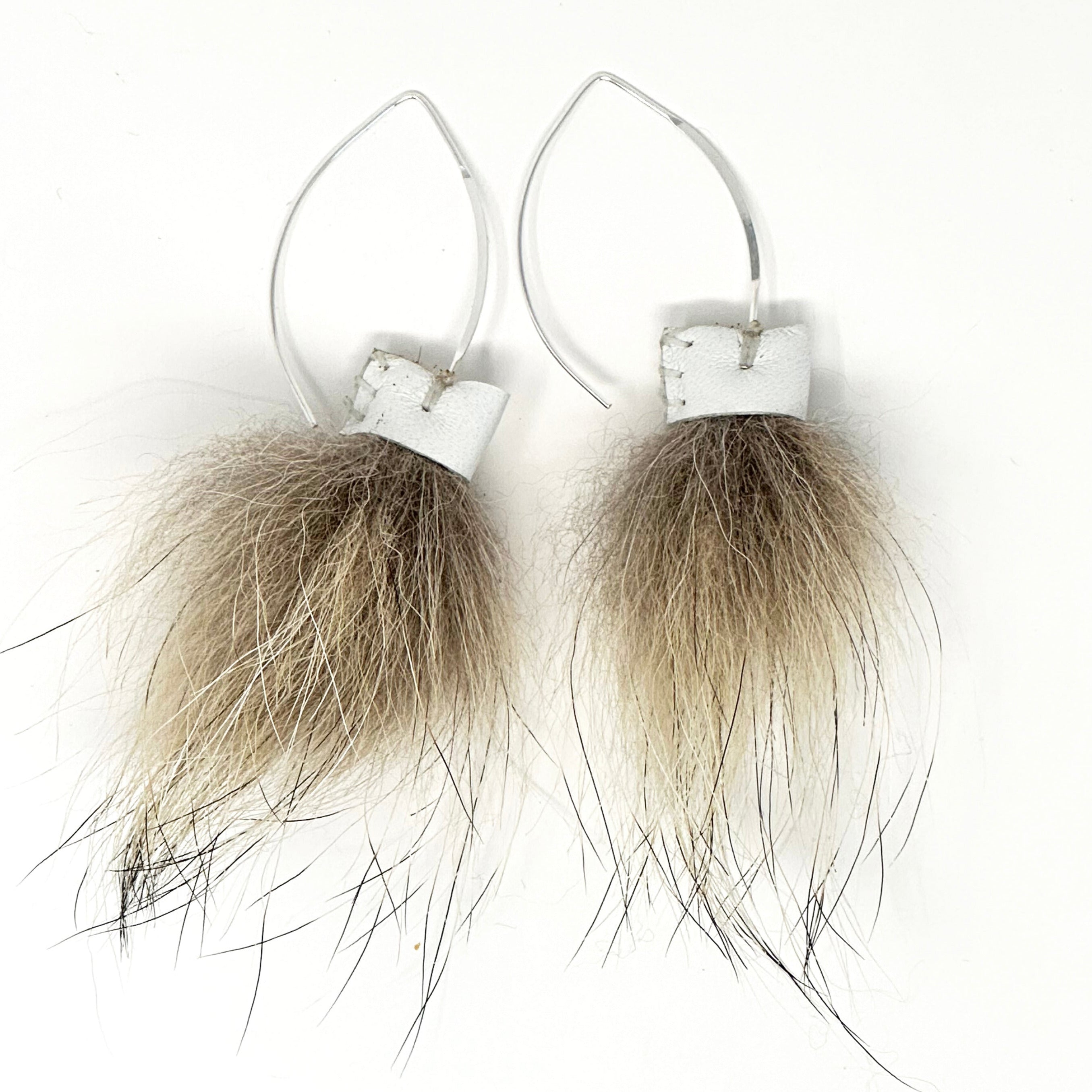 Wolf Marquise Ear Hooks