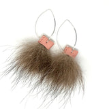 Wolf Marquise Ear Hooks